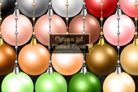 Download Christmas Ball Ornaments Clipart - Christmas Collection