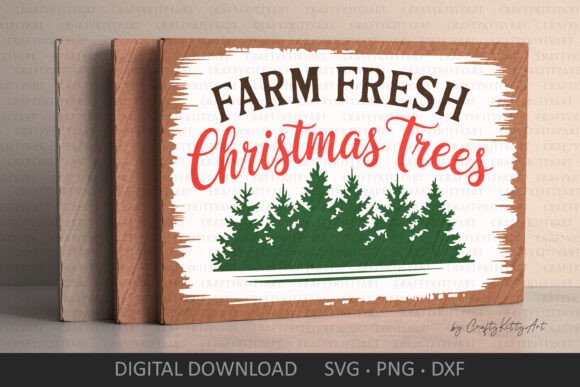 Download Farm Fresh Christmas Trees SVG Wall Sign - Christmas Collection