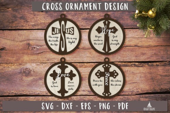 Download Christian Cross SVG Ornaments Christmas - Christmas Collection