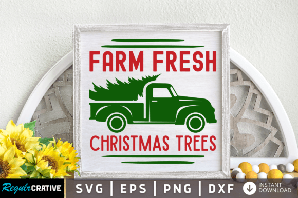 Download Farm Fresh Christmas Trees Svg Design - Christmas Collection