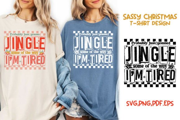 Download Christmas Jingle Checkerboard Sassy SVG - Christmas Collection